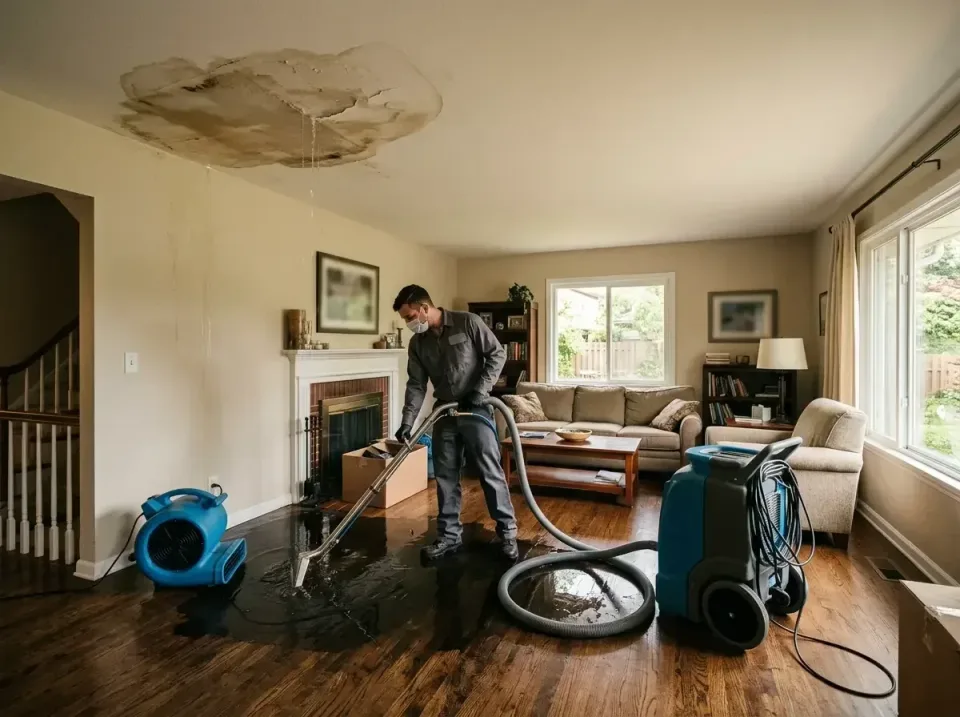 attic-pipe-burst-ceiling-drip-008 — frequently asked questions, Water Damage Restoration & Carpet Care in Chalfont, PA